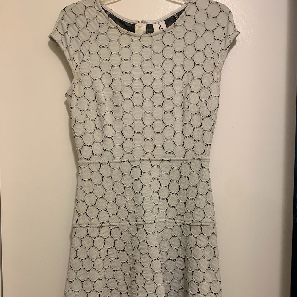 Julia Jordan Patterned Drop Waist Flare Dress - Picture 2 of 4